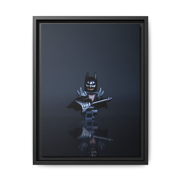 Heavy Metal Knight - Framed Canvas