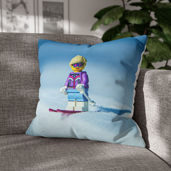 Snow Bunny - Cushion Cover