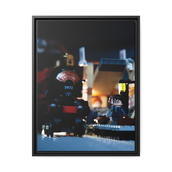 Express Train - Framed Canvas