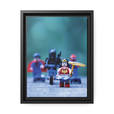 Leader of the Pack - Framed Canvas