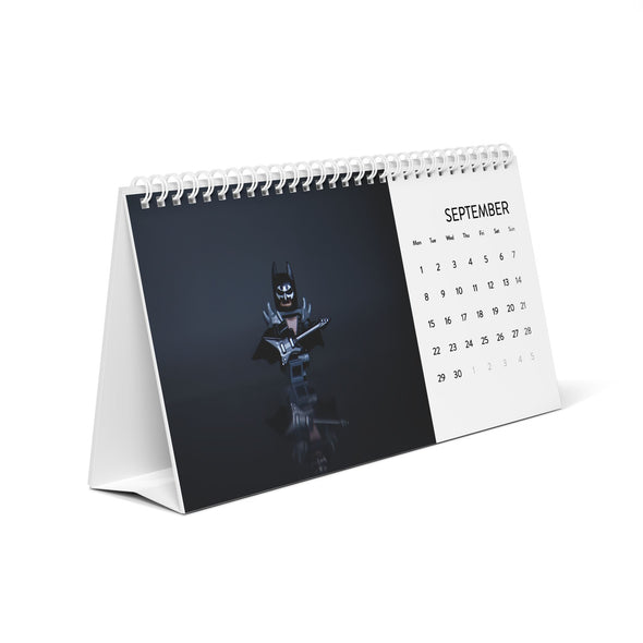 2025 Superheroes Desk Calendar