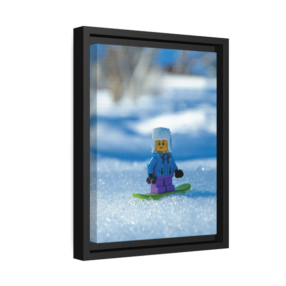 Little Shredder - Framed Canvas