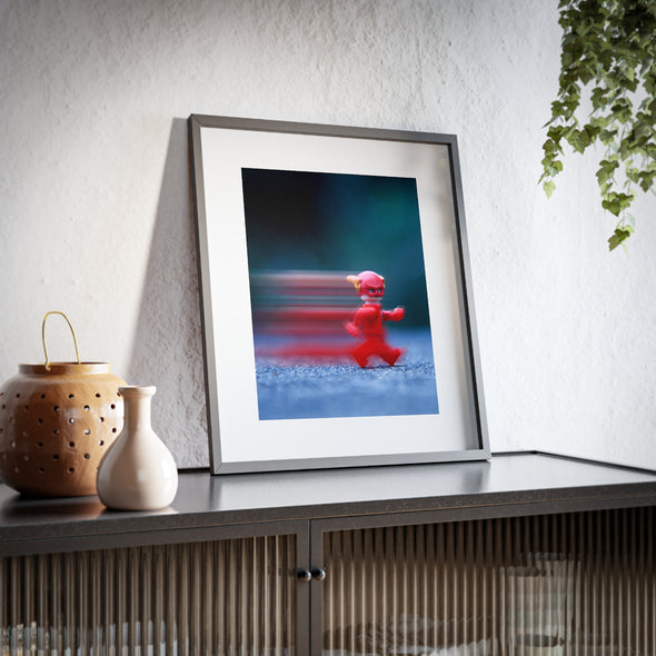 Speed Force - Framed Matte Print