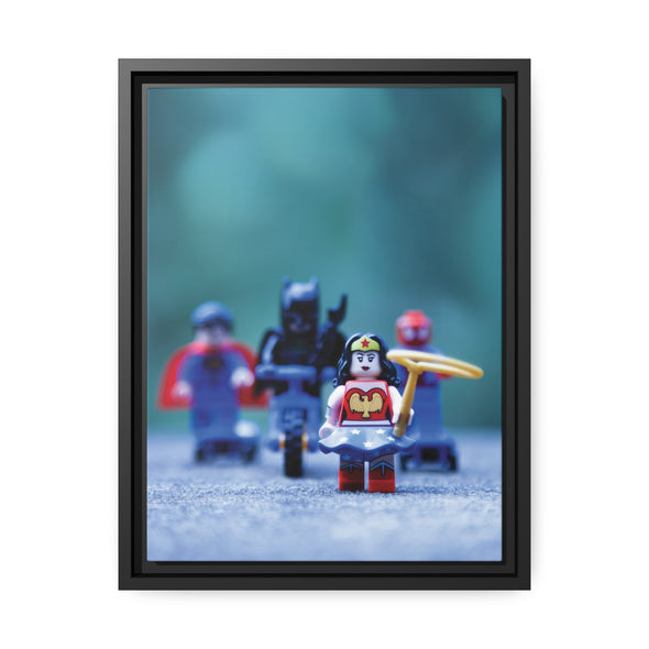 Leader of the Pack - Framed Canvas