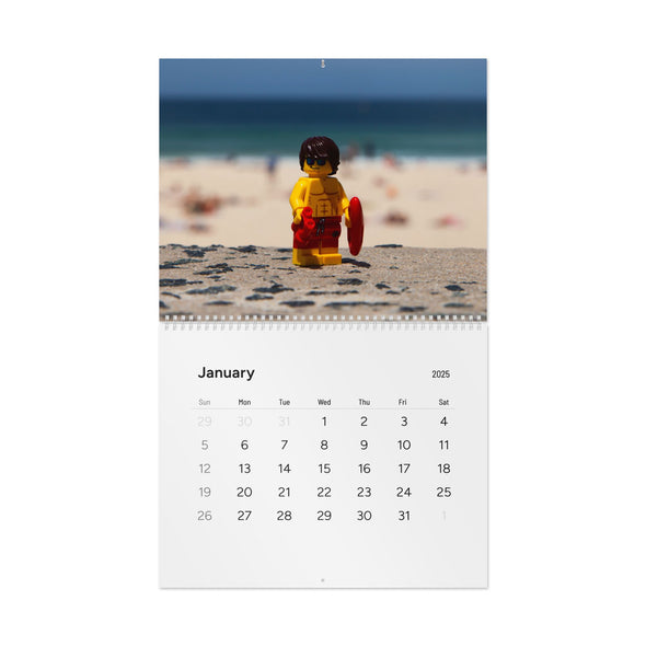 2025 Brickographer Wall Calendar