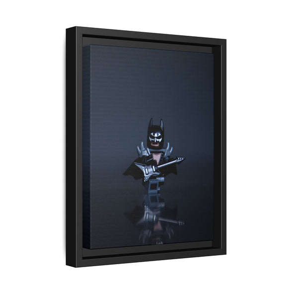 Heavy Metal Knight - Framed Canvas