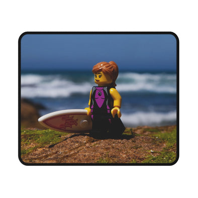 Surfer Girl - Non-Slip Mouse Pad