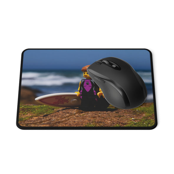 Surfer Girl - Non-Slip Mouse Pad