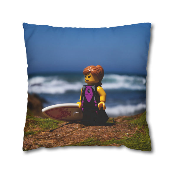 Surfer Girl - Cushion Cover