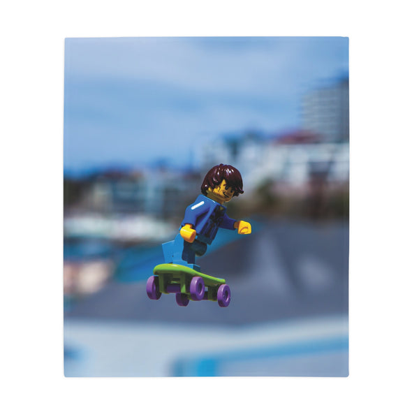 Skate Dude - Soft Fleece Blanket