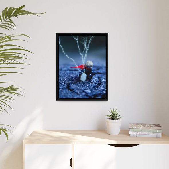 God of Thunder - Framed Canvas